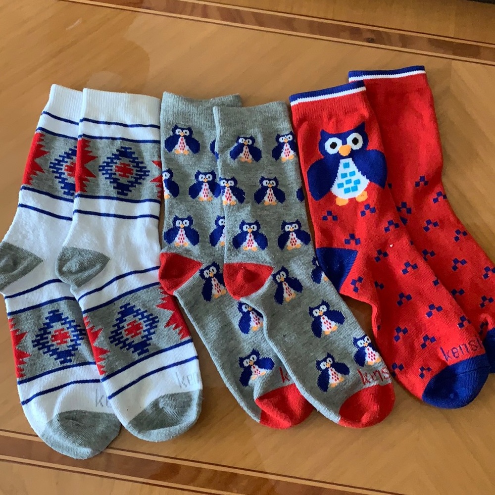 Cute owl socks!